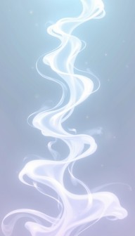 Steam Rising Draping Blue Free Ethereal Rising Vapor Image - Steam, Ethereal, Anime | Download at ...