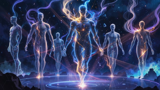 Free Ethereal Beings Emerging Image - Ethereal, Figures, Cosmic ...