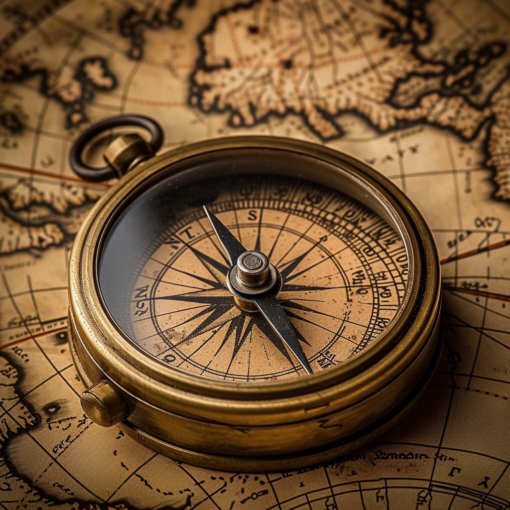 Free Vintage Compass Navigation Image - Compass, Navigation, Map ...