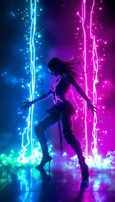 Free Neon Dance Revolution Image - Cyberpunk, Neon, Dance | Download at ...