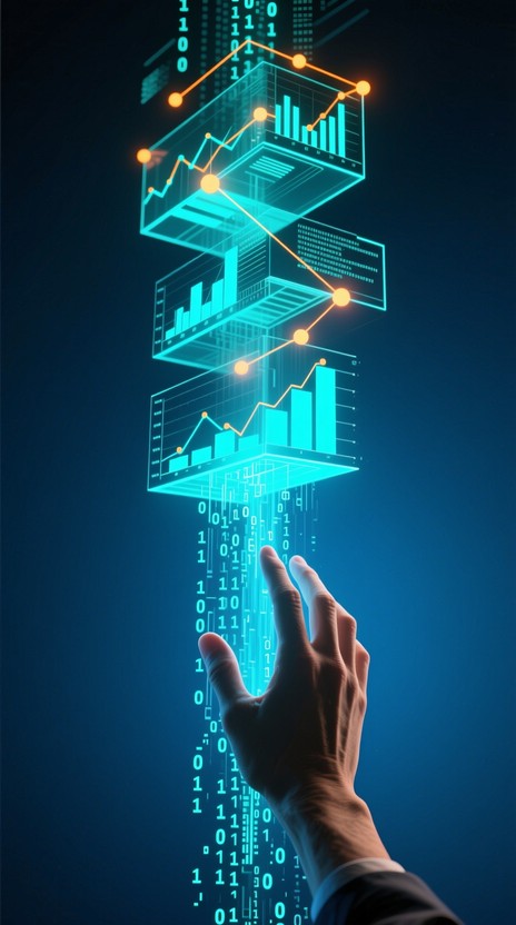 Free Data Transformation Rising Image - Data, Technology, Digital ...
