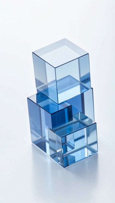 Free Crystalline Blue Cubes Image | Download at StockCake