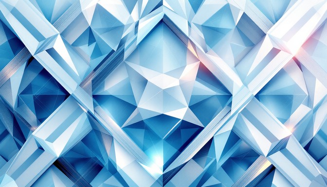 Free Frozen Geometric Crystals Image - Abstract, Geometric, Crystalline ...