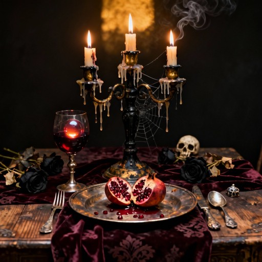 Free Gothic Candlelit Feast Image - Gothic, Dark, Candles | Download at ...