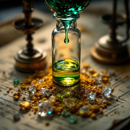 Free Alchemical Emerald Potion Photo - Alchemy, Potion, Emerald ...