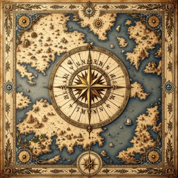 Free Ancient Compass Map Image - Compass, Vintage, Nautical | Download ...