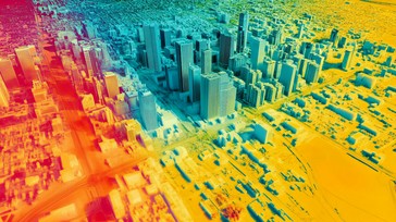 Thermal Map. Building Free Colorful thermal map Image - Thermal, Map, Cityscape | Download at ...