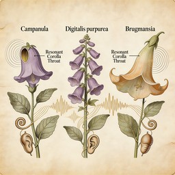 Free Floral Sound Chambers Image - Botanical, Illustration, Flowers ...