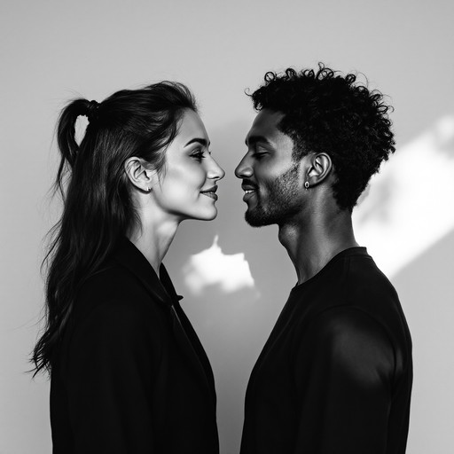 Subtle Profiles Free Mirrored Playful Profiles Image - Minimal, Monochrome, Profile ...