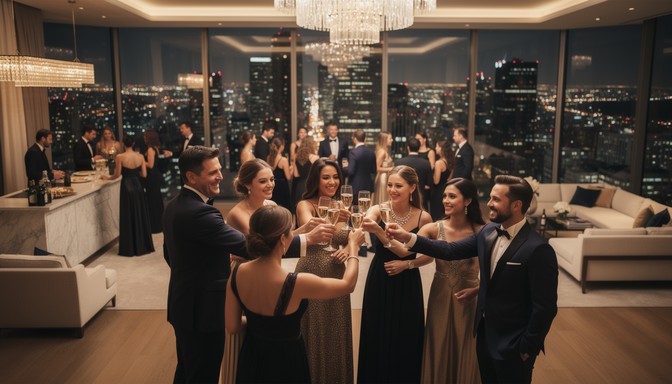 Free Luxury Penthouse Celebration Image - Party, Penthouse, Celebration ...
