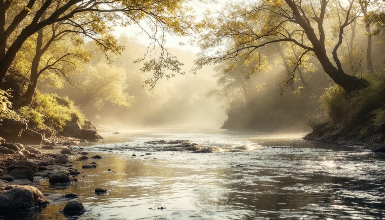 Free Misty River Morning Image - River, Misty, Forest | Download at ...