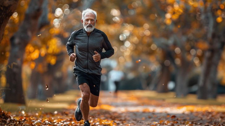 Free Autumn Marathon Training Image - Autumn, Running, Elderly ...