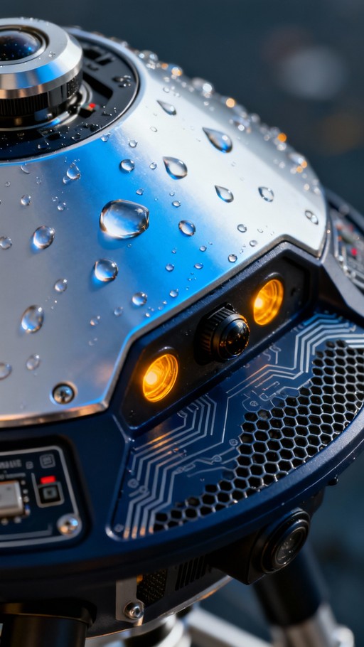 Pod Light Texture Free Wet Tech Pod Photo - Technology, Futuristic, Droplets | Download ...