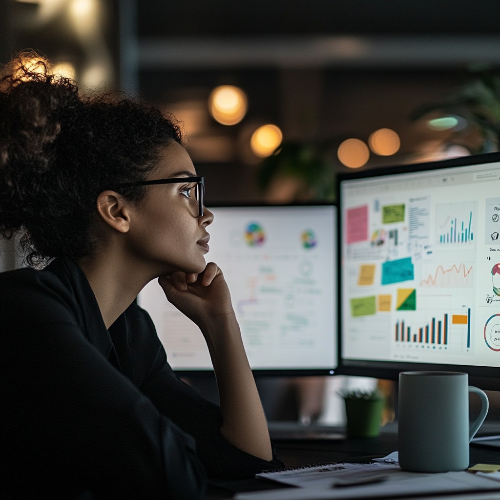 Free Analyzing Business Data Image - Analysis, Data, Concentration ...
