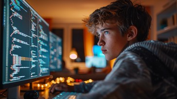 Free Focused Coding Session Image - Coding, Programmer, Computer ...