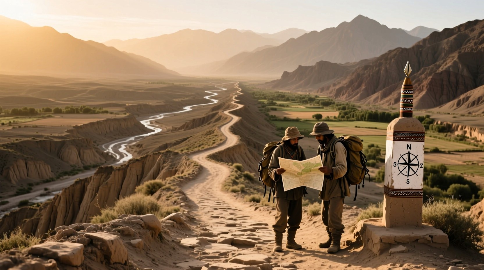 Free Ancient Trail Explorers Image - Explorers, Mountains, Trail ...