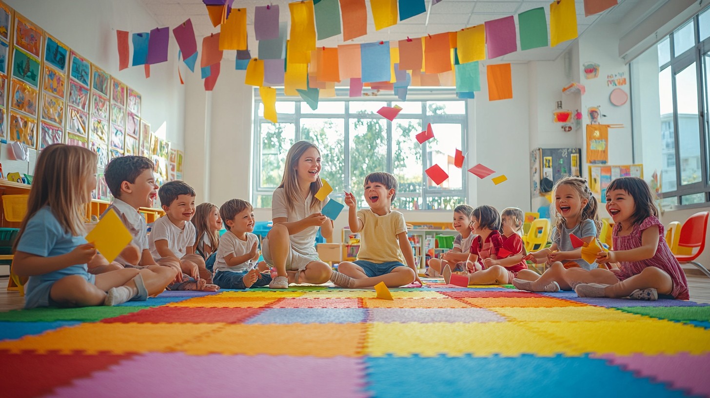 Free Joyful classroom activity Image - Teacher, Students, Classroom ...