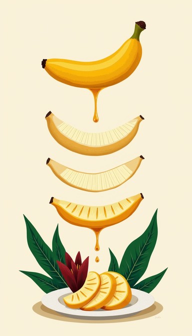 Banana Evolution Visual Free Banana's Golden Journey Image | Download at StockCake