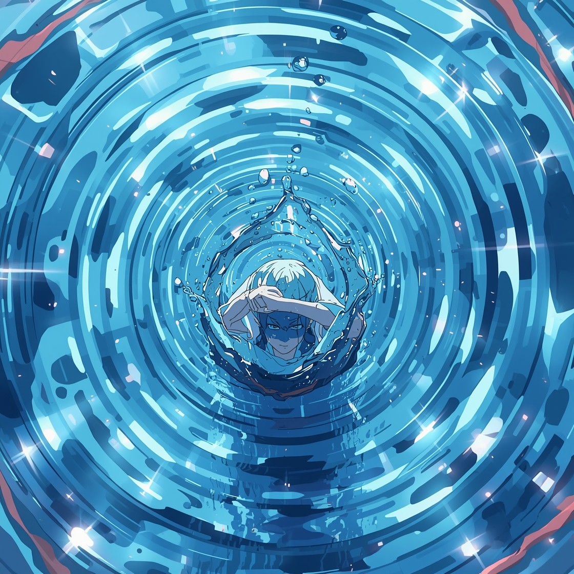 Free Magical Water Vortex Photo - Water, Anime, Vortex | Download at ...