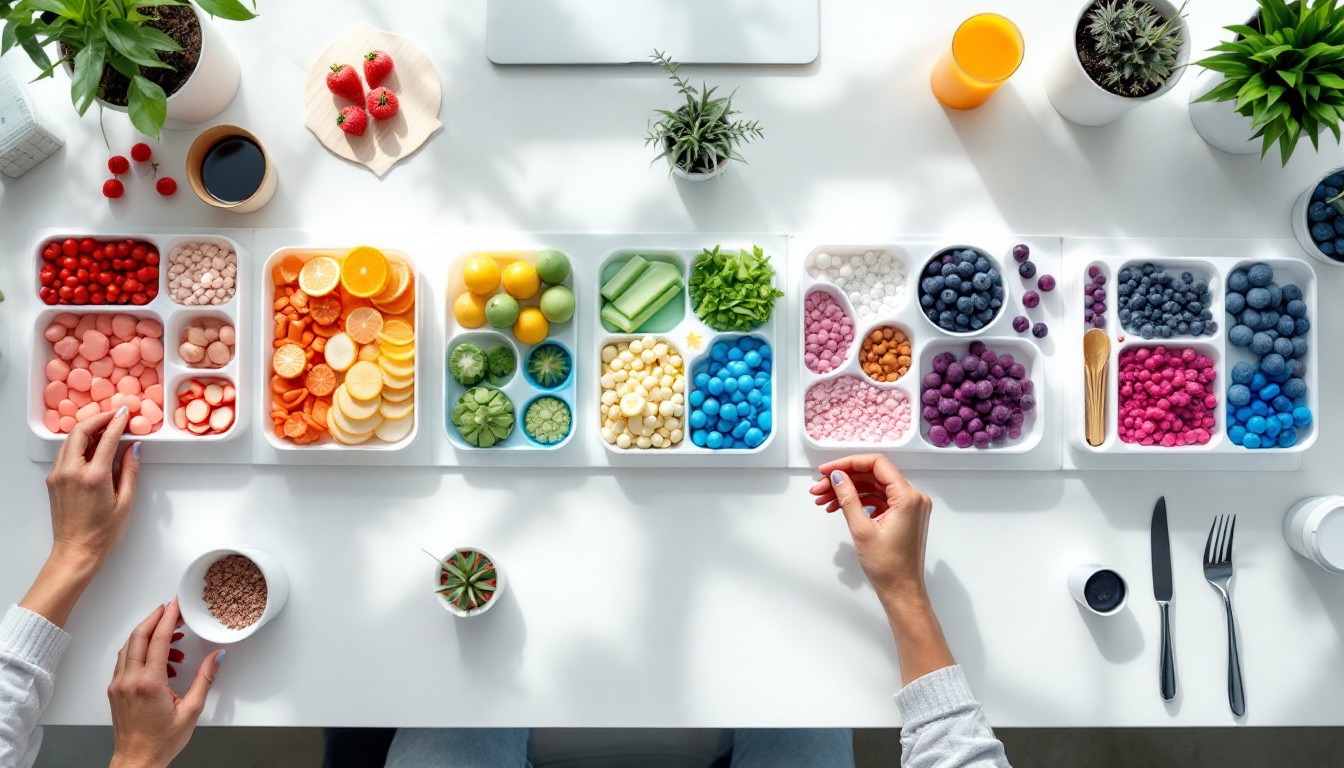 Oraghnized Ingeredients Free Organized Rainbow Ingredients Image - Rainbow, Organized, Fresh ...