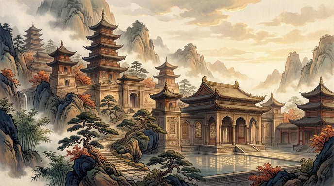 Free Ancient Mountain Temple Image - Temple, Pagoda, Architecture ...