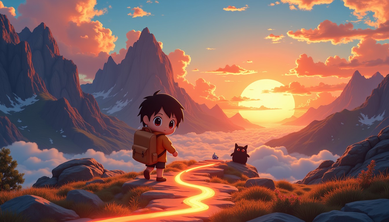 Free Adventure Awaits Ahead Image - Adventure, Journey, Sunset ...