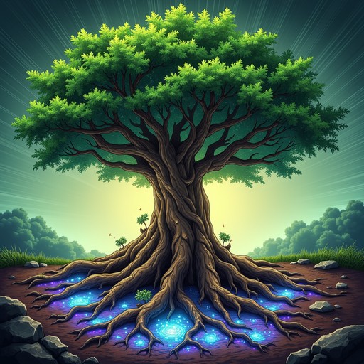 Free Luminous Tree Soul Image - Magical, Glowing, Trunk | Download at ...