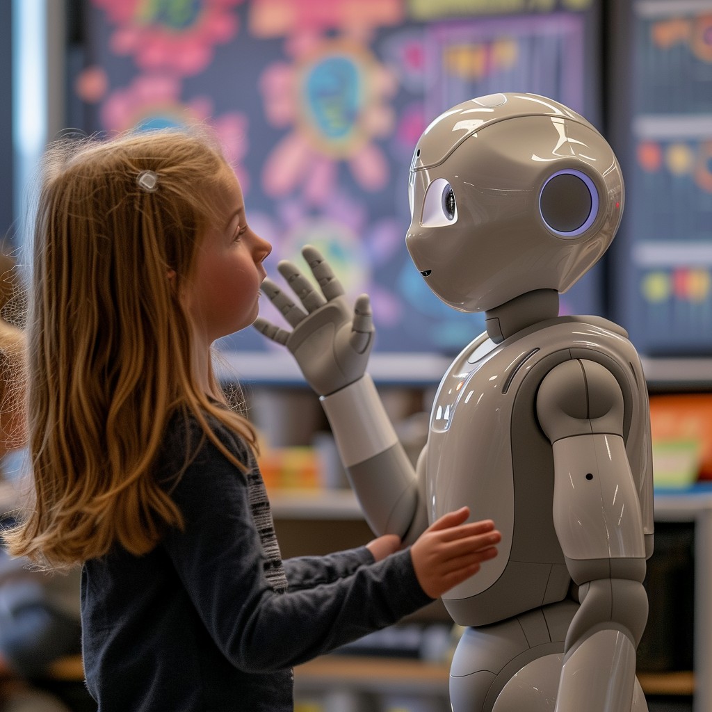 Free Child Meets Robot Image - Child, Robot, Interaction | Download at ...