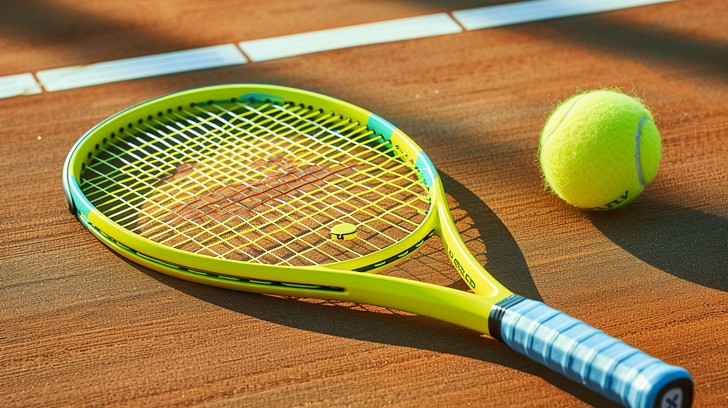 Free Tennis Court Detail Image - Tennis, Racket, Ball | Download at ...