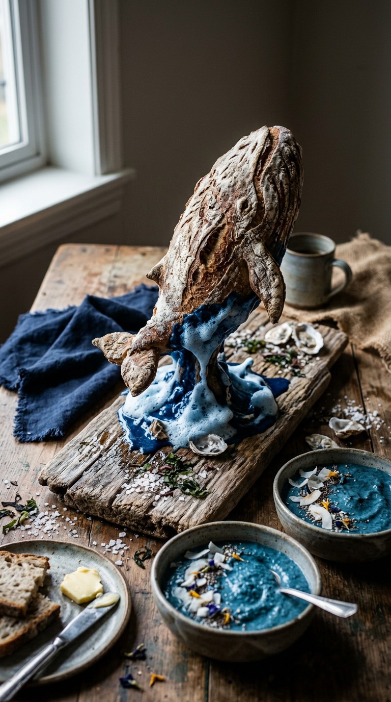 Free Oceanic Bread Sculpture Image - Bread, Whale, Ocean | Download at ...