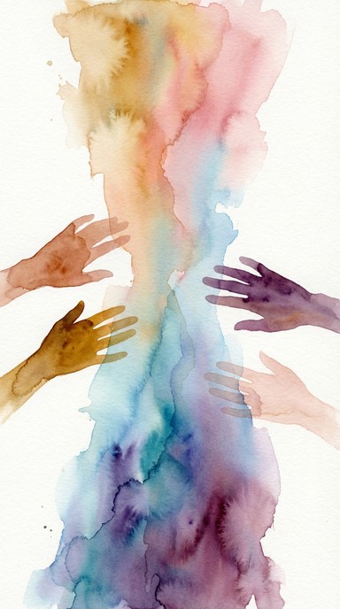 Unity Through Color Art Example Free Unity Through Colors Image - Watercolor, Diversity, Unity ...