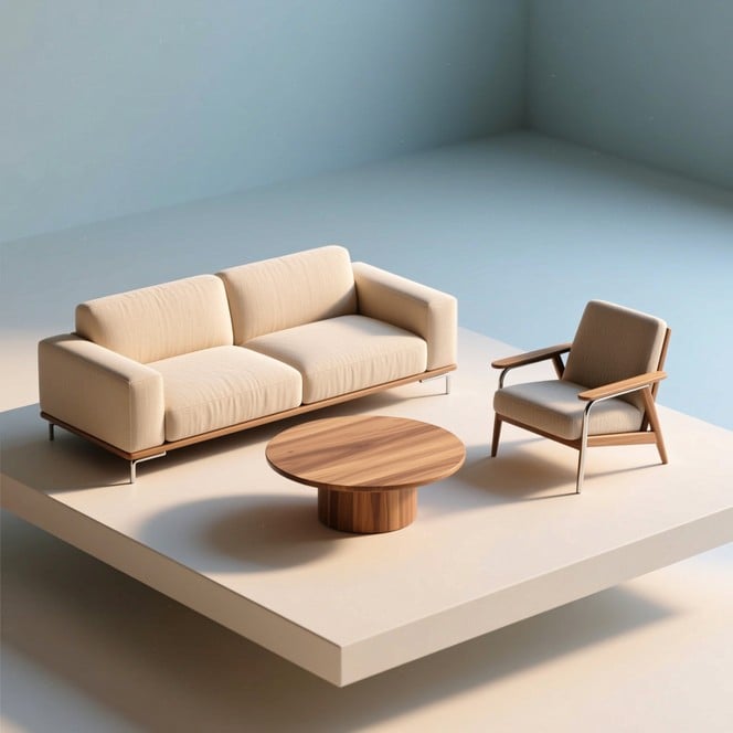 Snapshot of Directional Minimalist Furniture