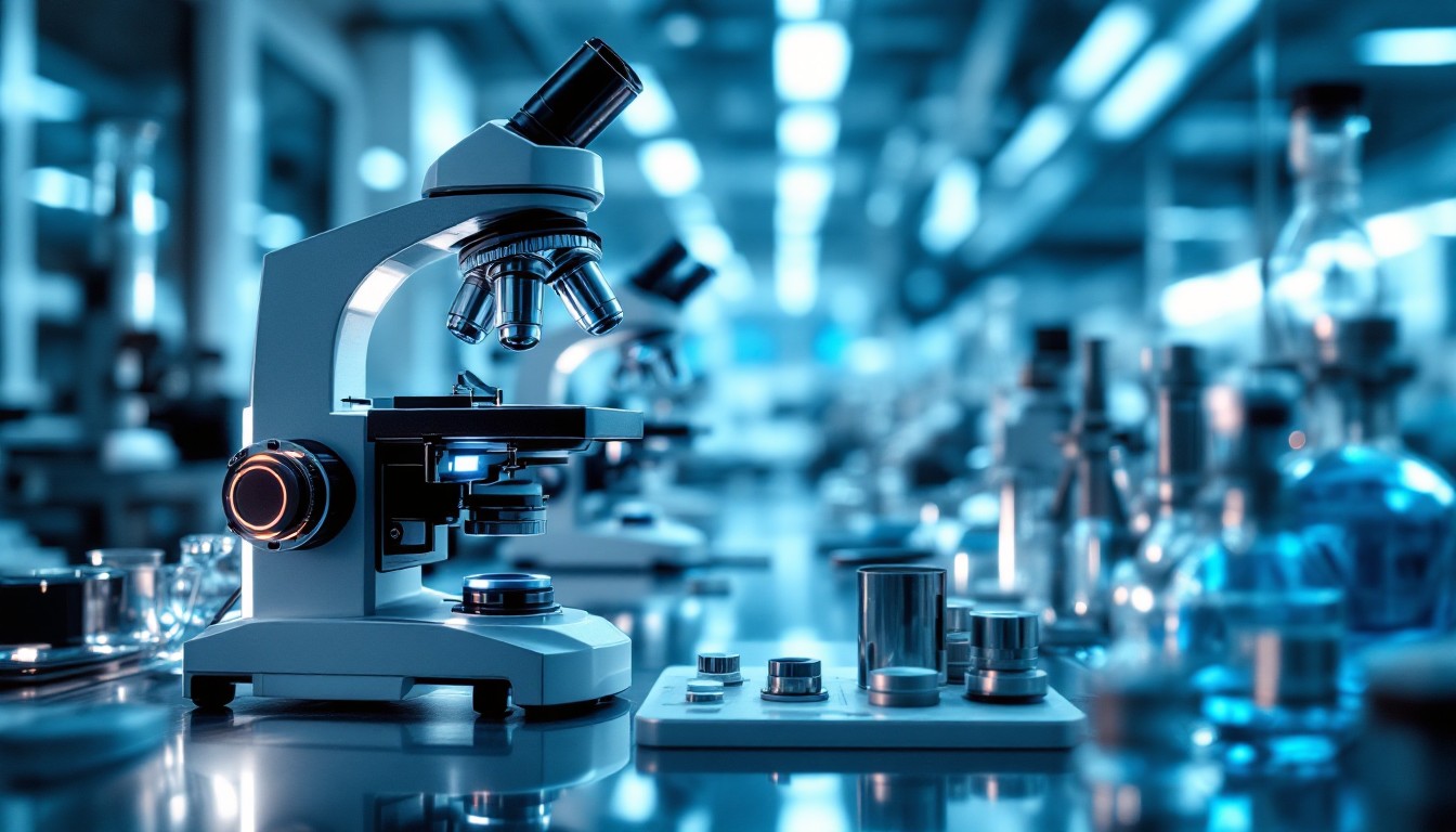 Free Precision Meets Science Image - Microscope, Laboratory, Science