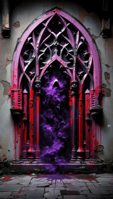 Evil Mist Download Gothic Mist Portal Image - Gothic, Arch, Mist | StockCake