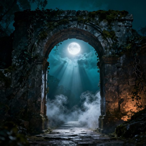 Free Mystical Moonlit Gateway Image - Portal, Archway, Mystical ...