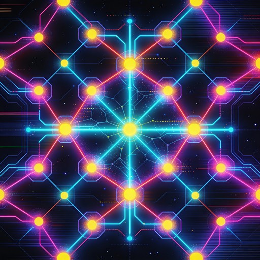 Free Neon Network Connections Image - Neon, Network, Cyberpunk ...