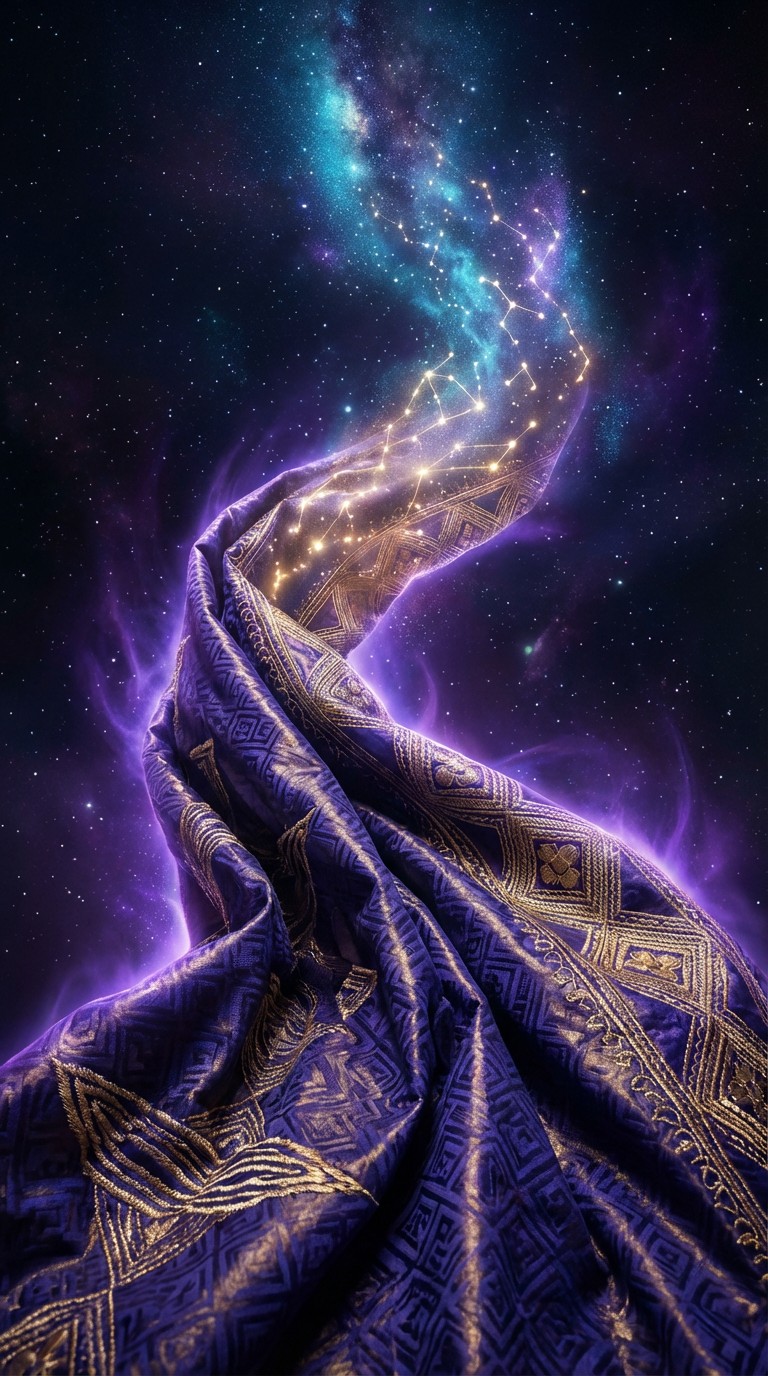 Free Cosmic Fabric Transformation Image - Fantasy, Surreal, Fabric ...