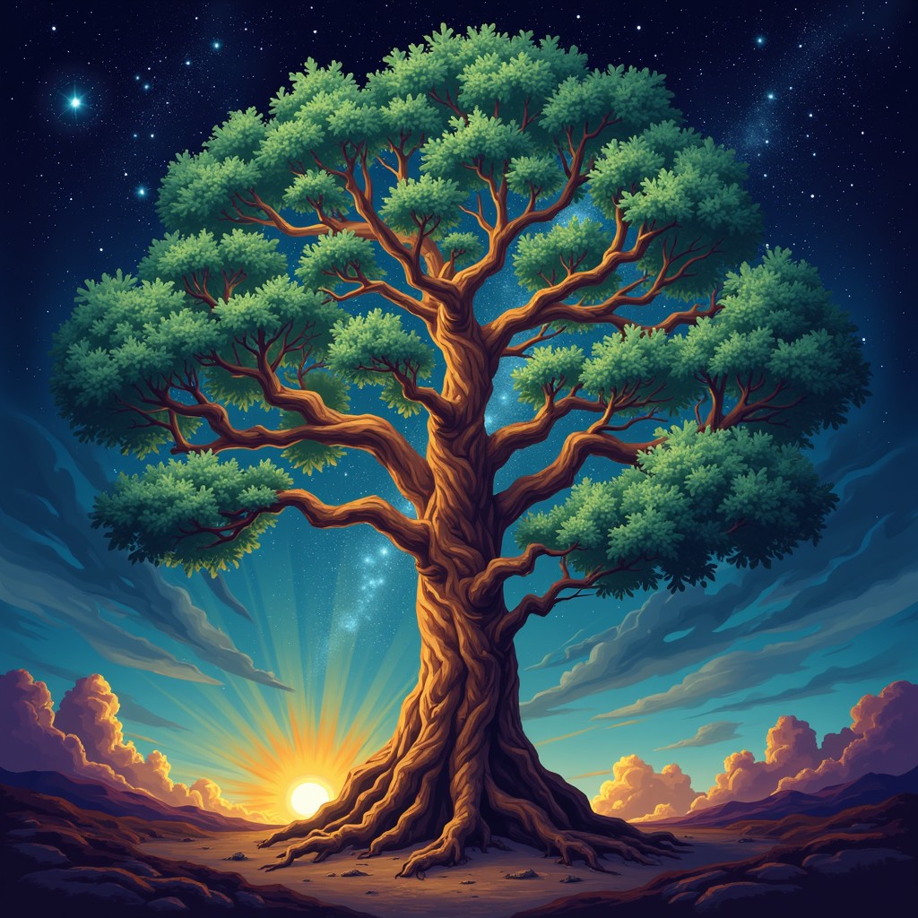 Free Cosmic Tree Revelation Image - Mystical, Tree, Cosmic | Download ...