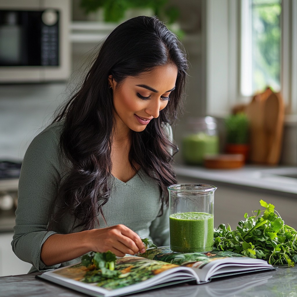 Free Healthy cooking preparation Image - Woman, Kitchen, Cookbook ...