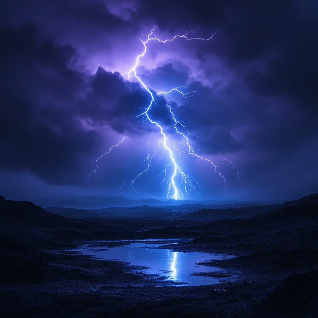 Free Lightning Strikes Water Image - Lightning, Storm, Thunder ...