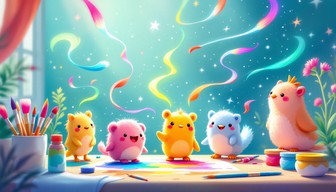 Free Magic Art Studio Image - Whimsical, Magical, Rainbow | Download at ...