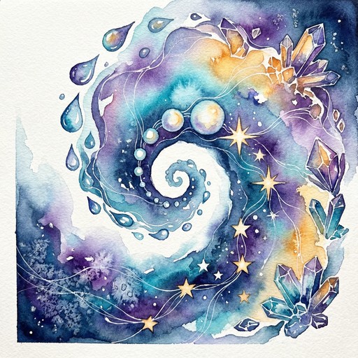 Violet Transforms Free Magical Spiral Transformation Image - Watercolor, Spiral ...