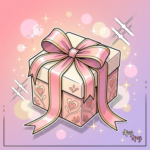 Pink Gift Box Deviantart Free Sparkling Pink Present Image - Gift, Present, Box | Download at ...