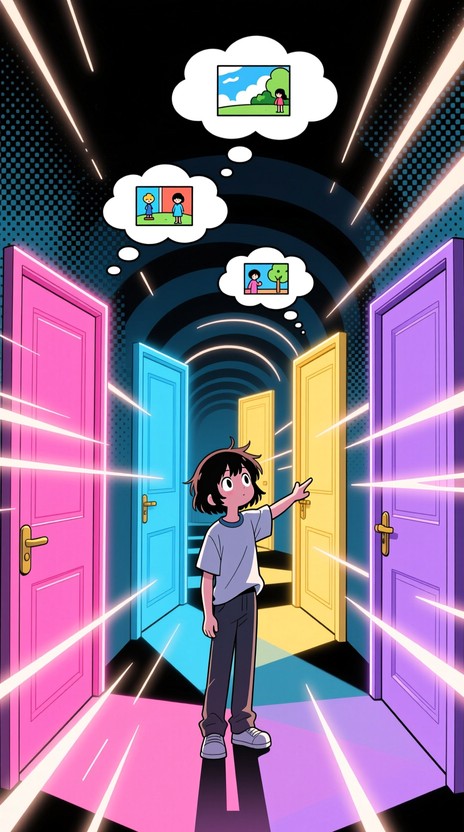 Free Choosing Future Paths Image - Anime, Manga, Cyberpunk | Download ...