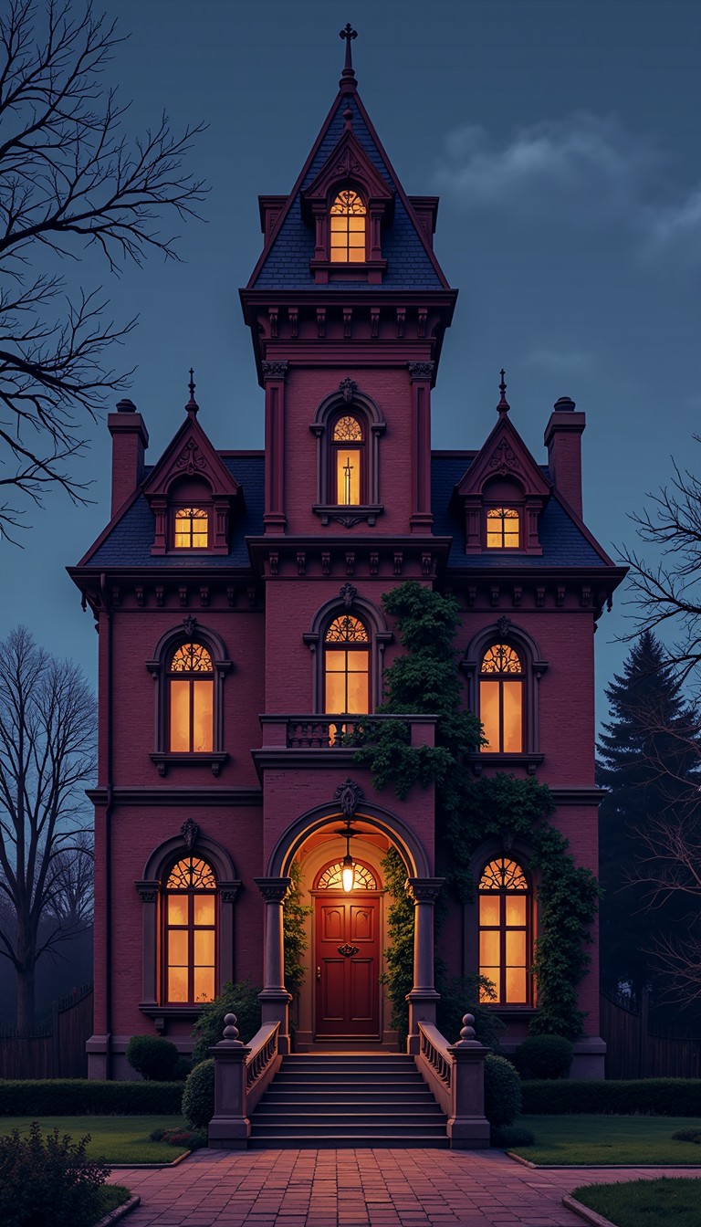 Free Gothic Pixel Manor Image - Victorian, Mansion, Gothic | Download ...