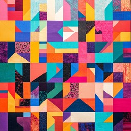 Free Colorful geometric art Image - Abstract, Colors, Geometric ...
