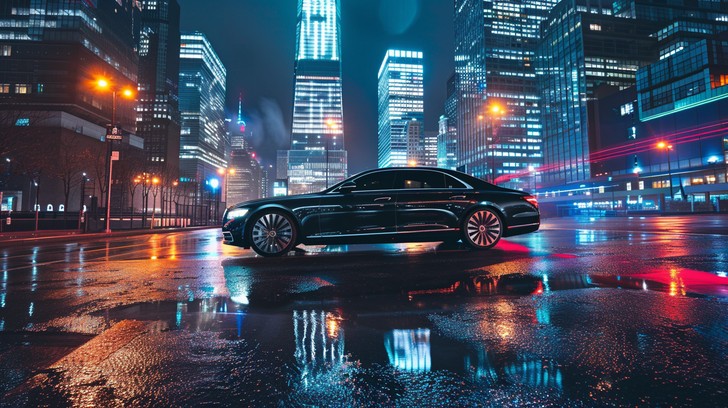 Free City Night Drive Image - City, Night, Luxury | Download at StockCake