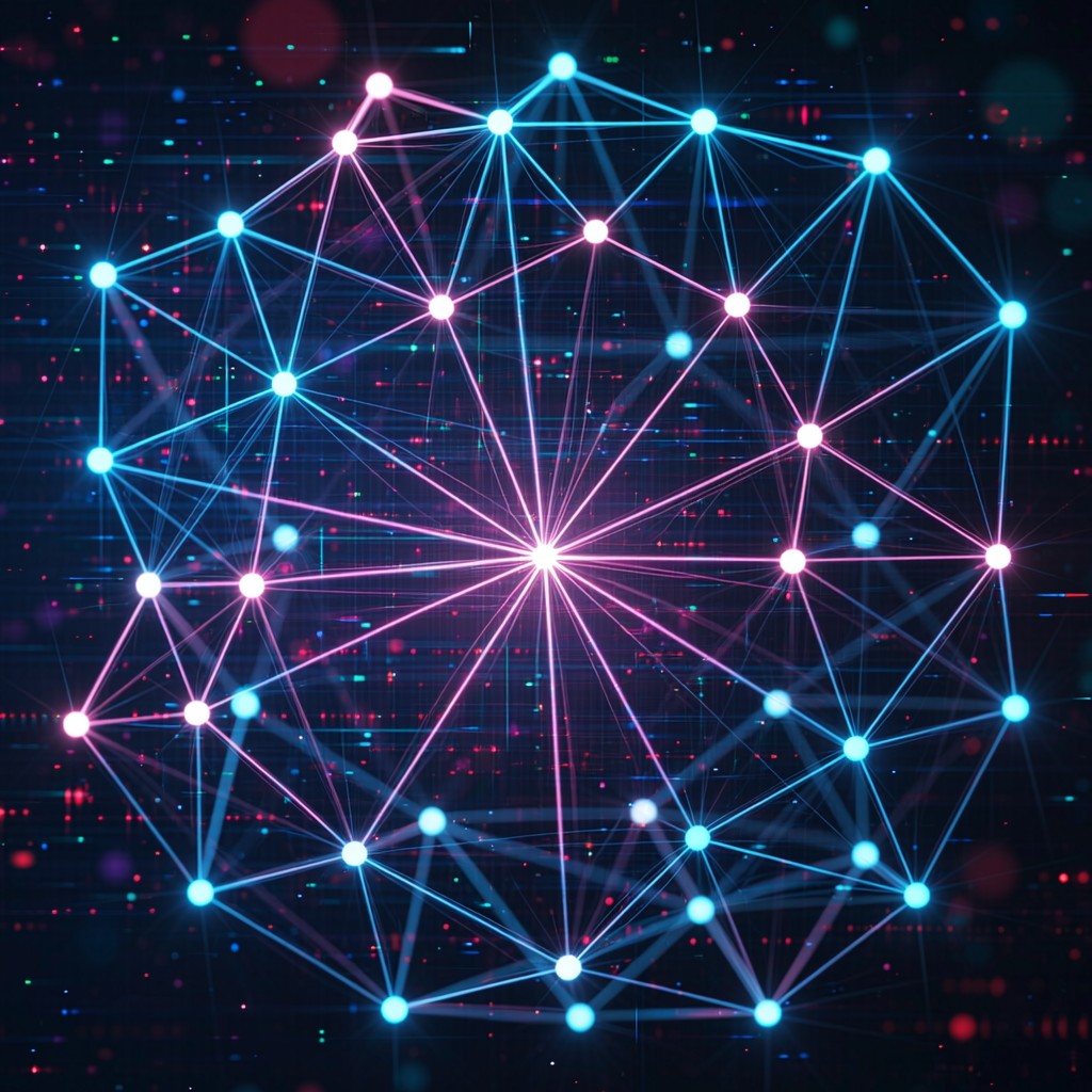 Free Cyberpunk Particle Network Image - Cyberpunk, Network, Particles ...