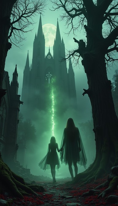 Never Merging Shadows Free Cathedral of Shadows Image - Gothic, Cathedral, Silhouettes ...
