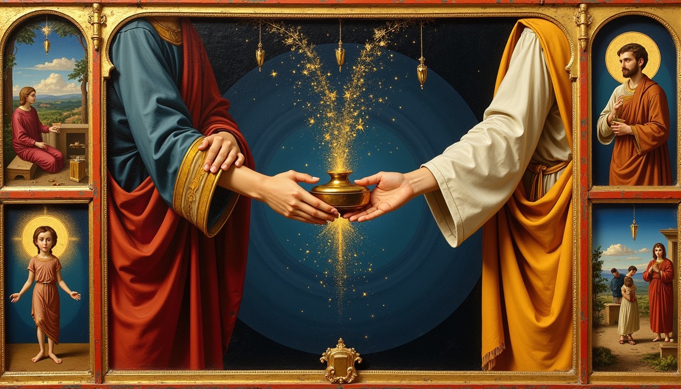 Divine Rituals Free Sacred Divine Exchange Image - Byzantine, Iconography, Religious ...
